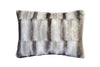 Fur Pillow 'Luxe Mink Silver'