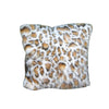 Fur Pillow 'Eyelash Leopard Pearl'