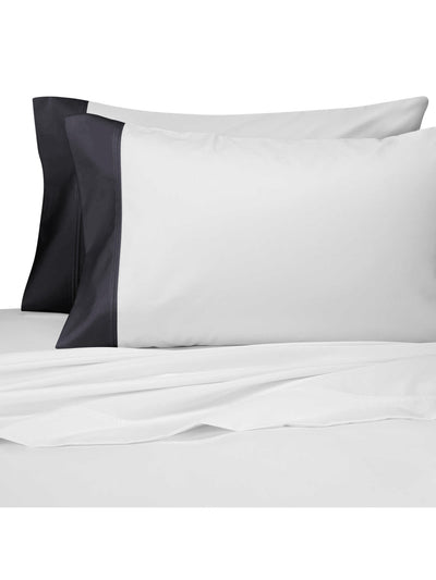 400TC Liaison Collection Black Pillowcases