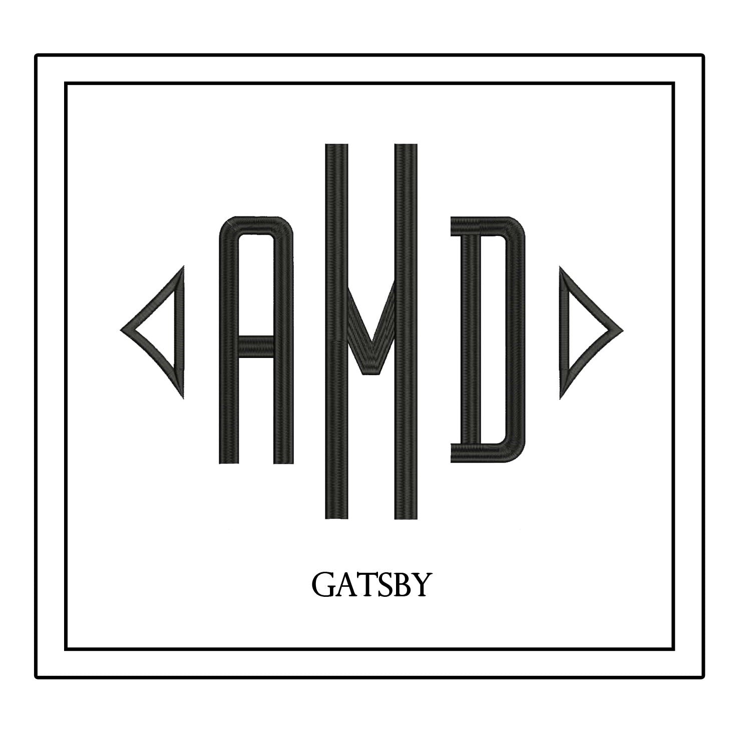 Gatsby Decorative Pillow * CUSTOMIZABLE *