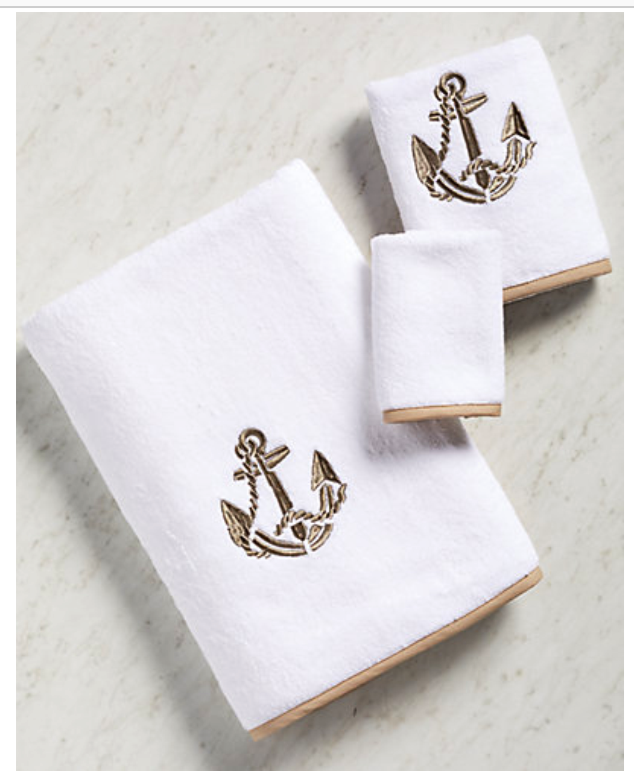 Towel Set - Nautical Anchor