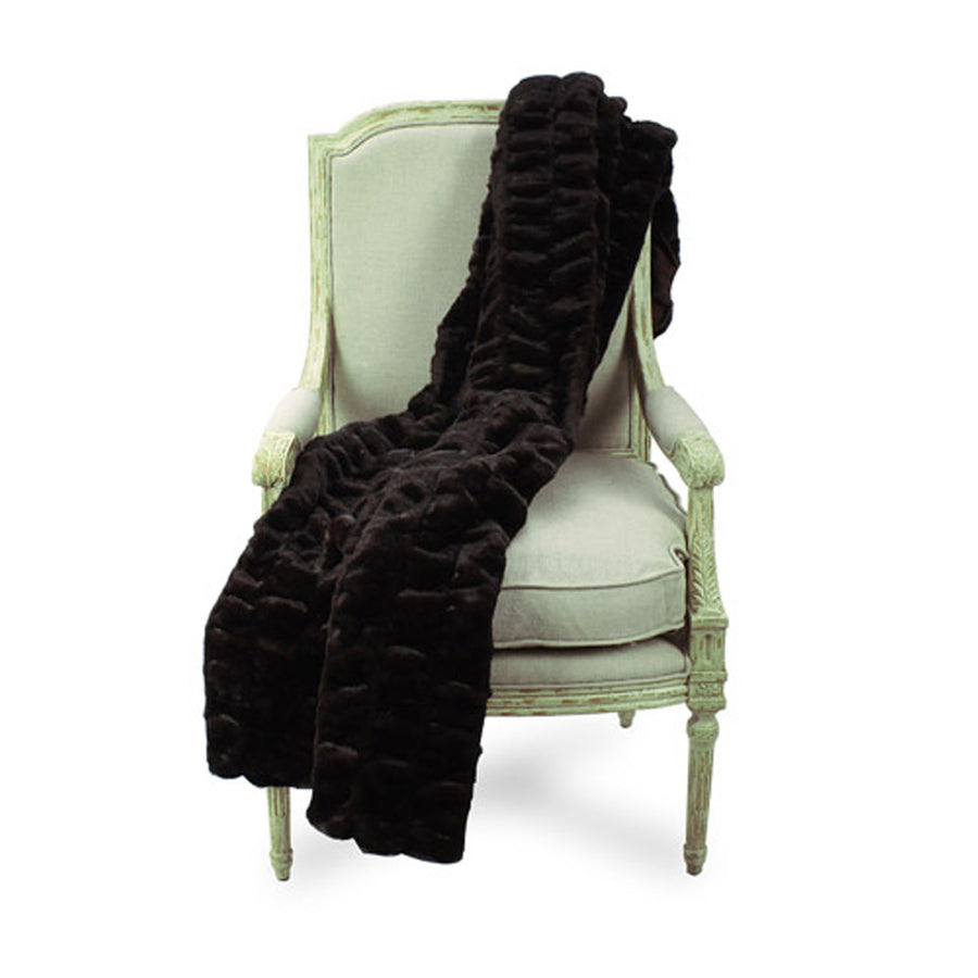 Fur Throw 'Bear Brown'