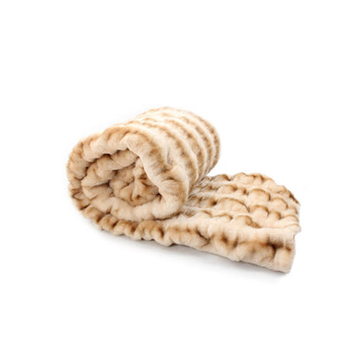 Fur Throw 'Bear Praline'